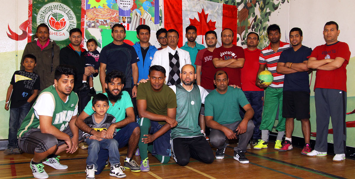 Participants of the MJMF Soccer Friendship Tournament