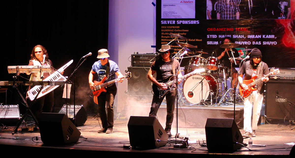 Headliner MILES rocking the Royal Alberta Museum Auditorium