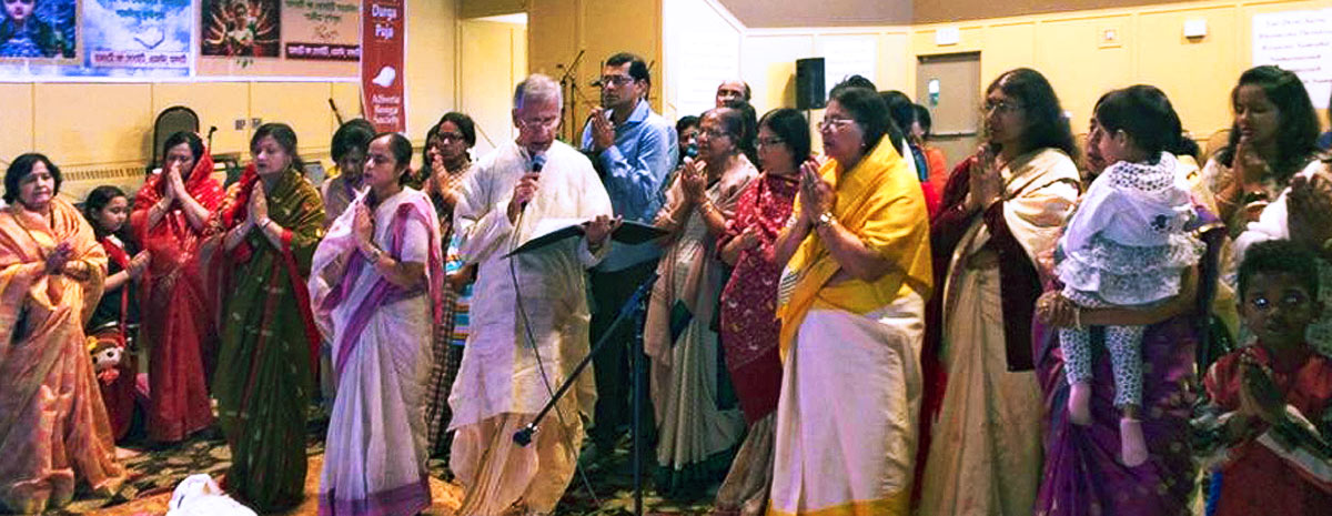 Durga Puja Celebration in Edmonton